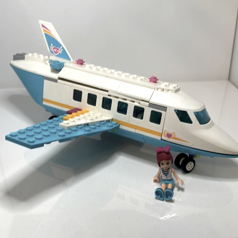 Lego friends heartlake private jet USED